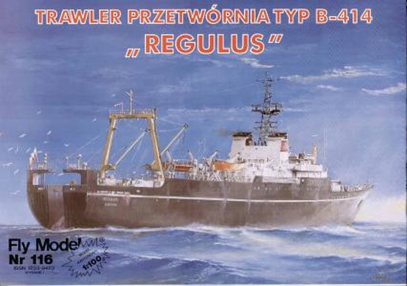 Plan Fishing Trawler Regulus - FLYM